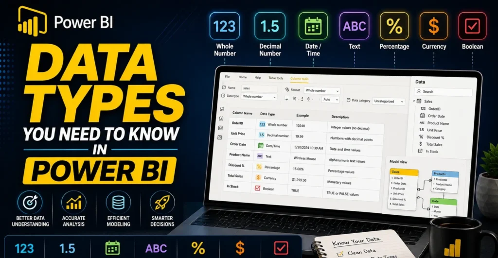 Data Types You Need to Know in Power BI
