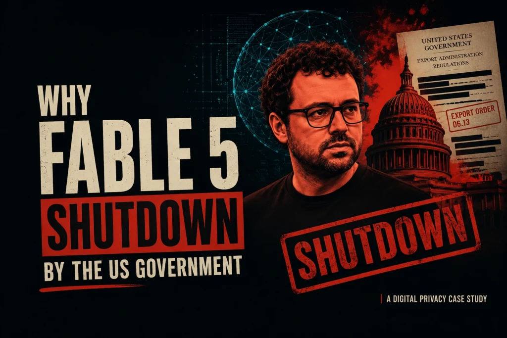 The Fable 5 Shutdown by us government