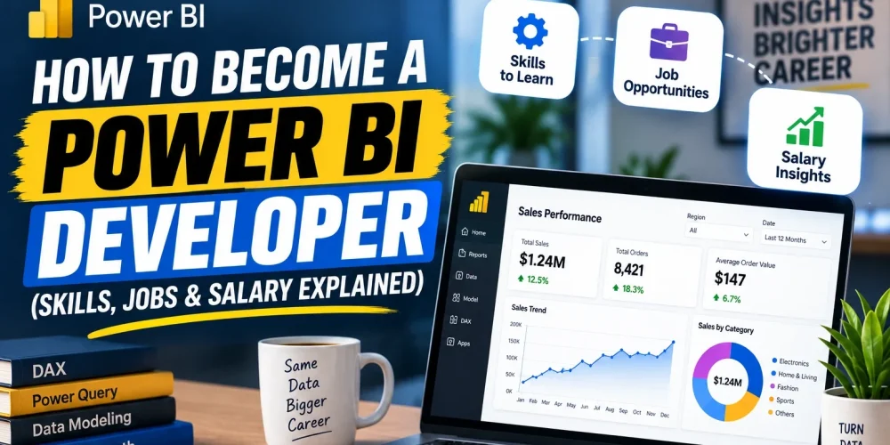 how to become a power bi developer